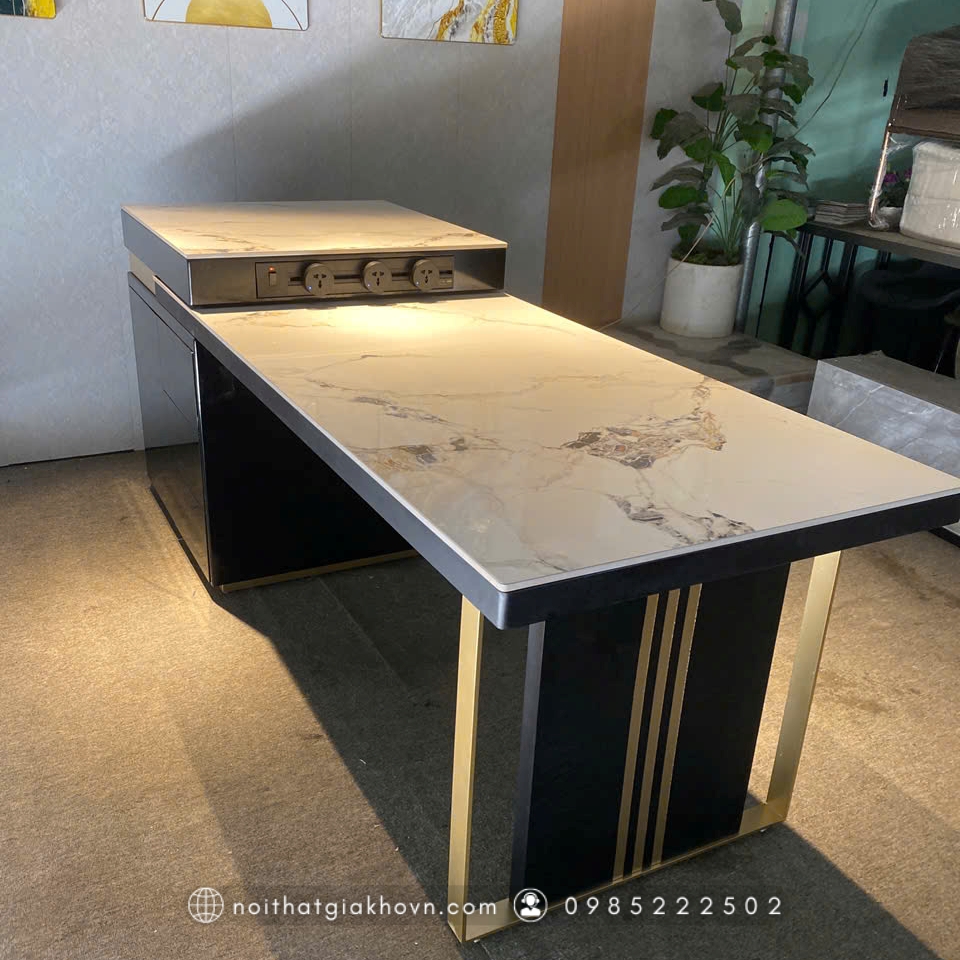 BÀN ĂN KẾT HỢP BÀN ĐẢO THÔNG MINH EVORE LUXURY 'S